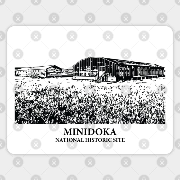 Minidoka National Historic Site Sticker by Lakeric